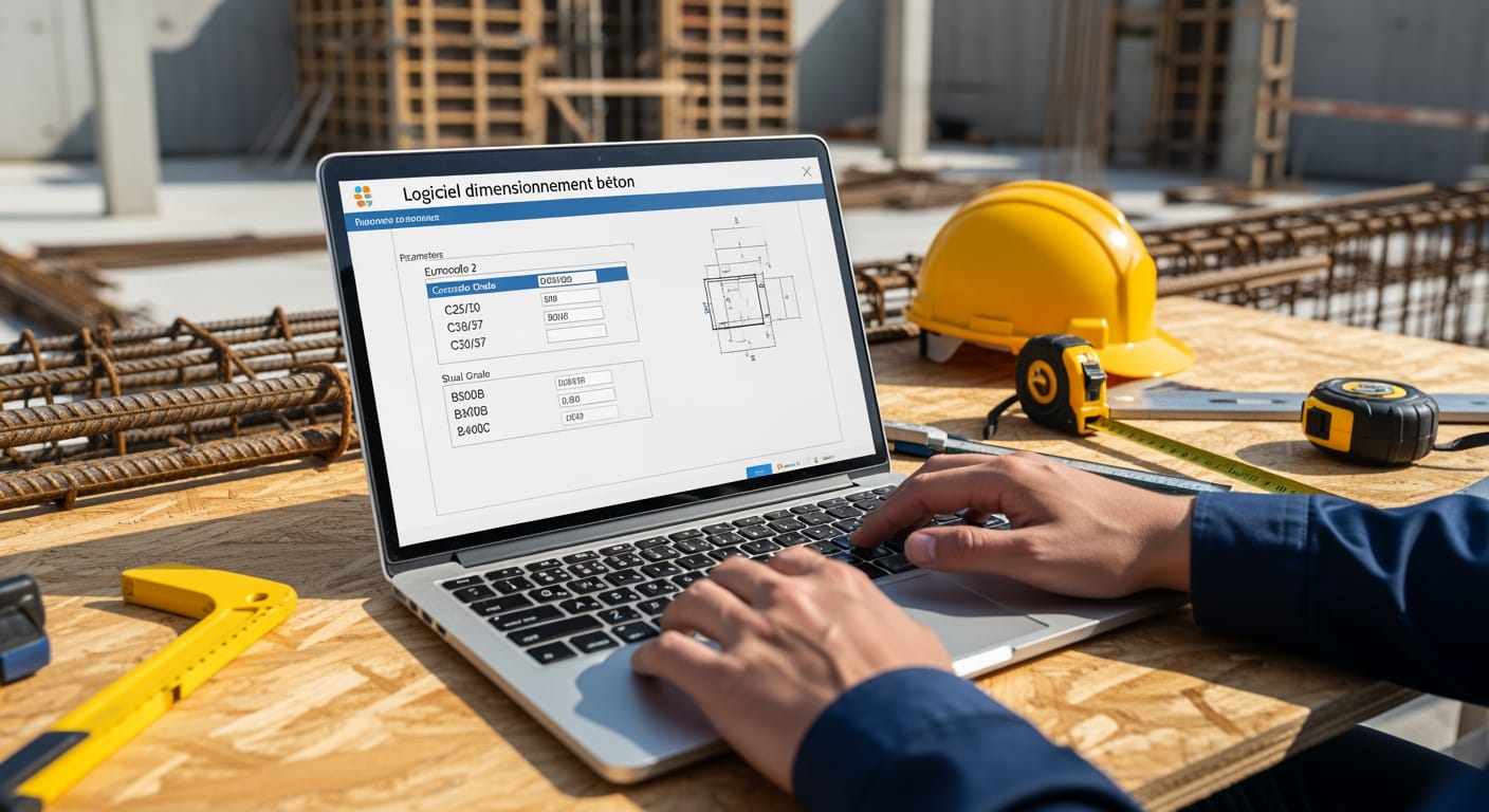 Logiciel dimensionnement béton - 4Génie Civil