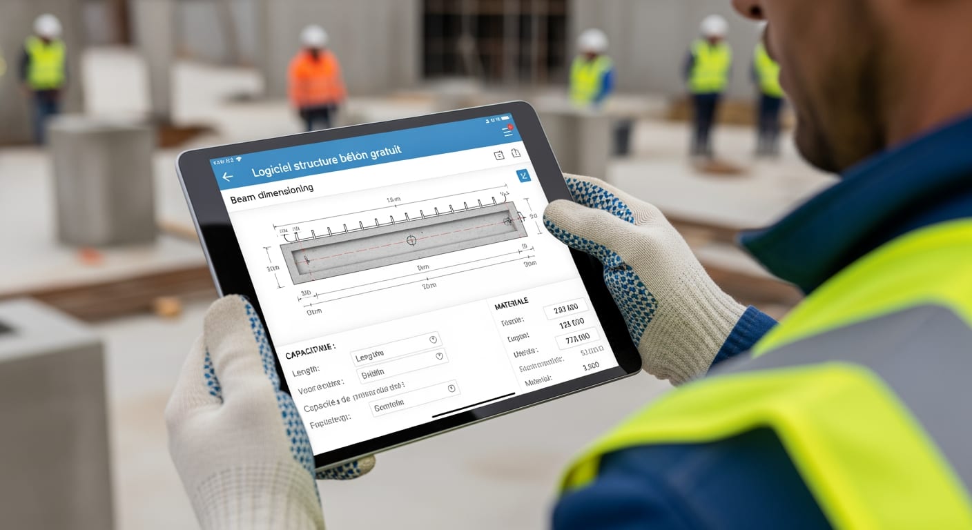 Logiciel structure béton gratuit - 4Génie Civil