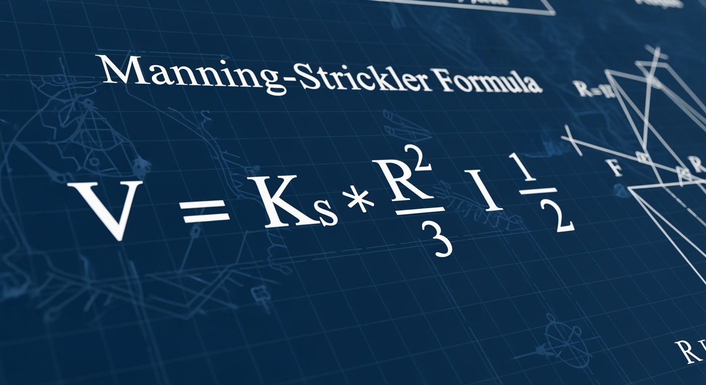 Formules Dimensionnement VRD : Guide Complet pour Réseaux EU & EP (2026) 2 Formules dimensionnement VRD - 4Génie Civil