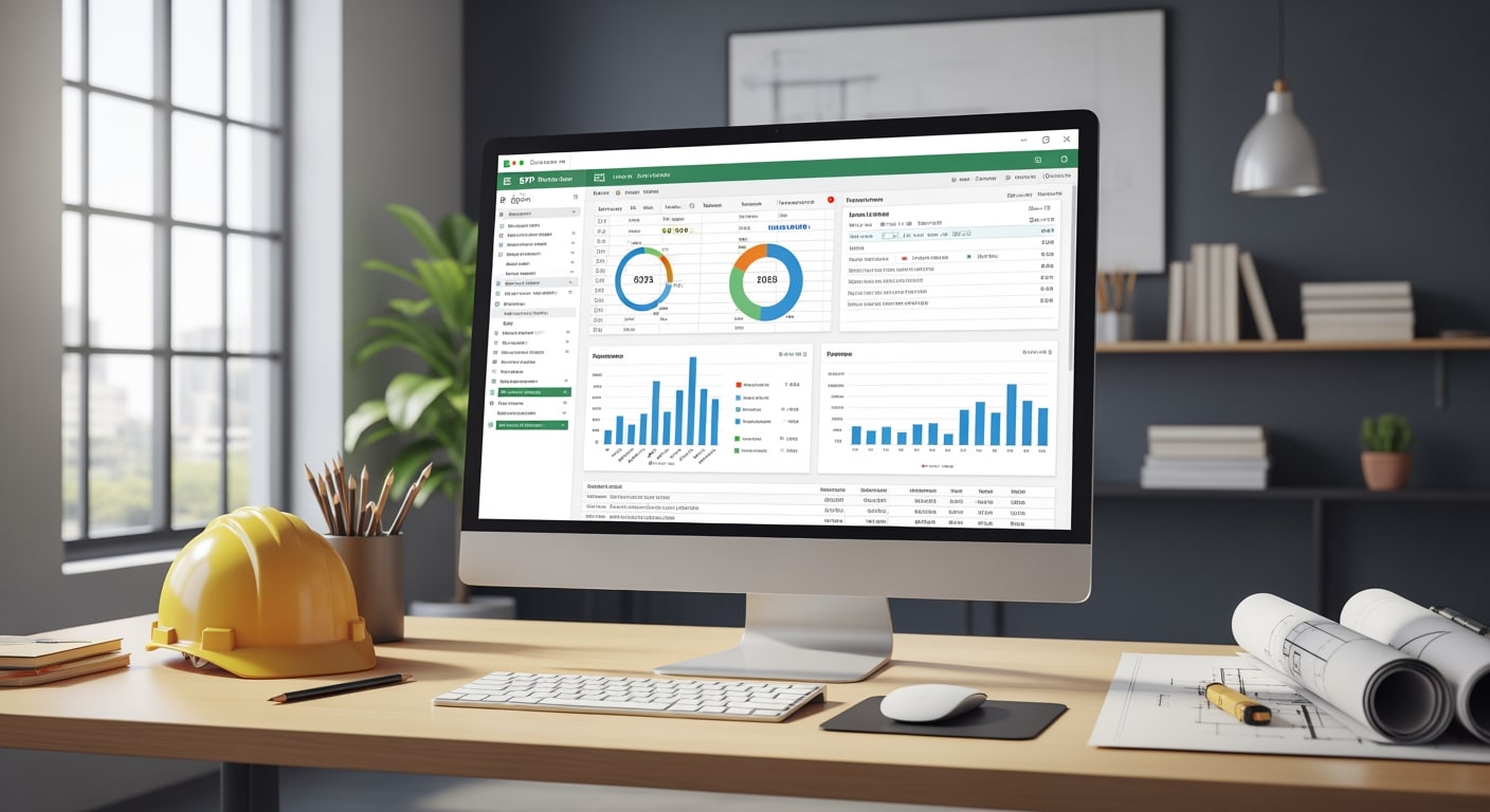 application excel de suivi de chantier btp efficace - 4Génie Civil