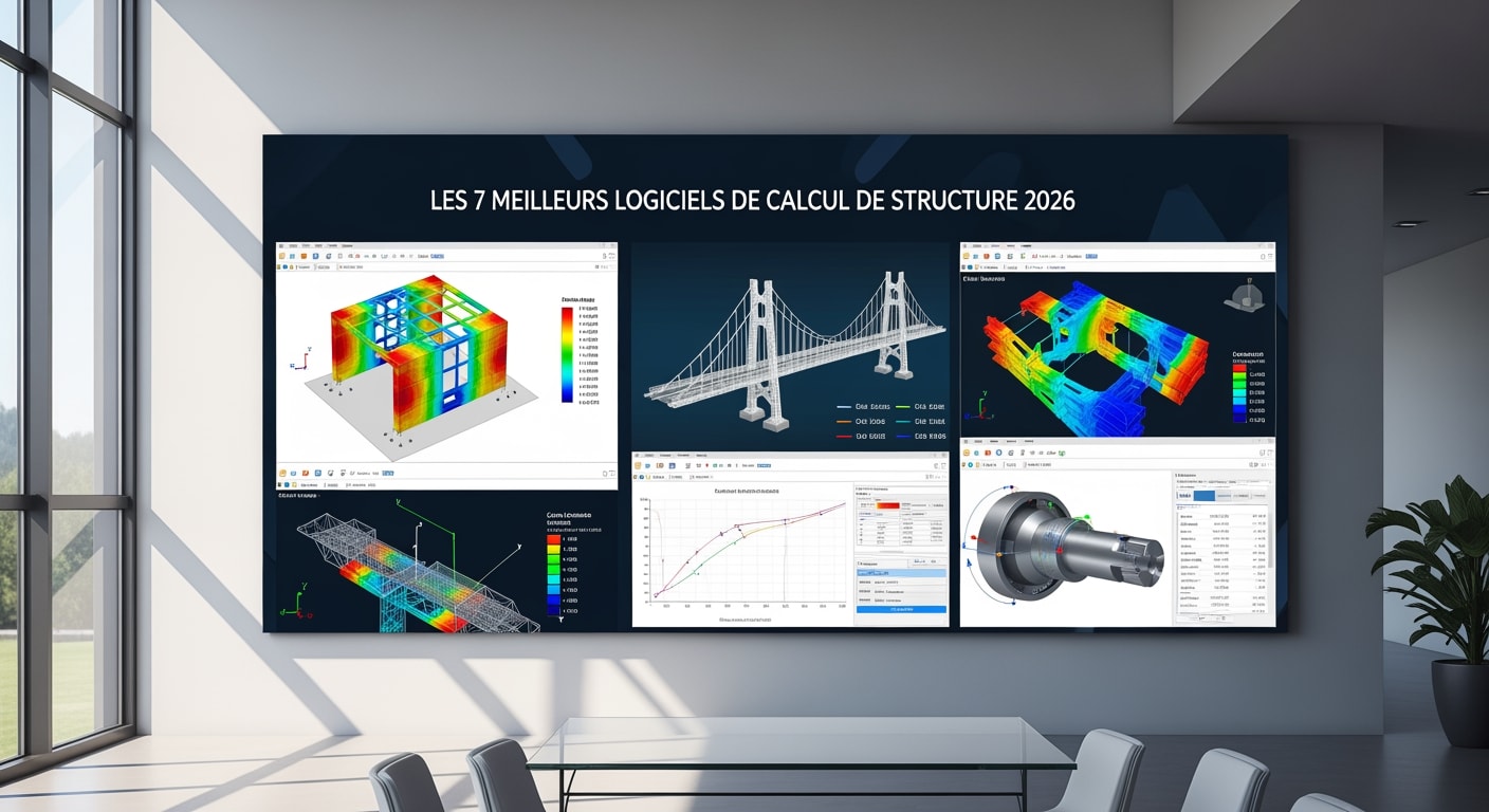 Les 7 Meilleurs Logiciels de Calcul de Structure 2026 - 4Génie Civil
