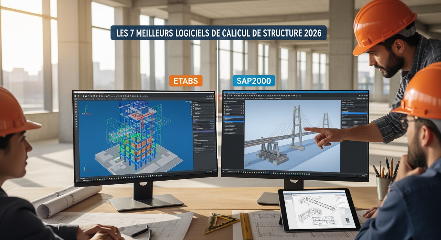 Les 7 Meilleurs Logiciels de Calcul de Structure 2026 - 4Génie Civil
