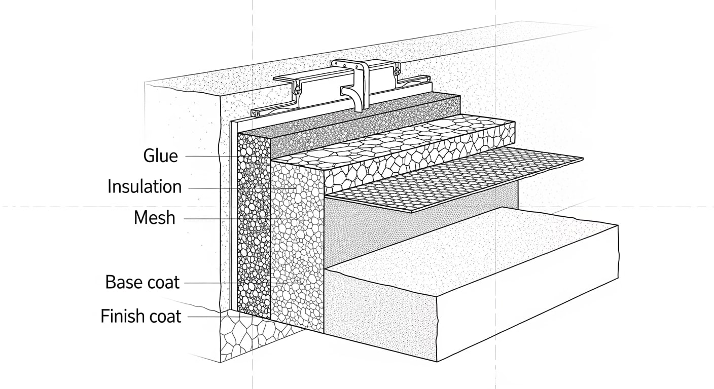 Isolation thermique extérieure - 4Génie Civil
