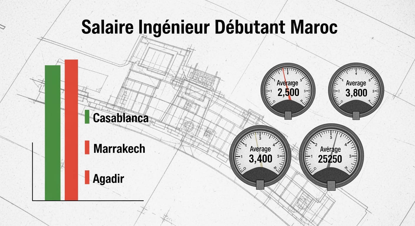 Salaire ingénieur débutant Maroc - 4Génie Civil