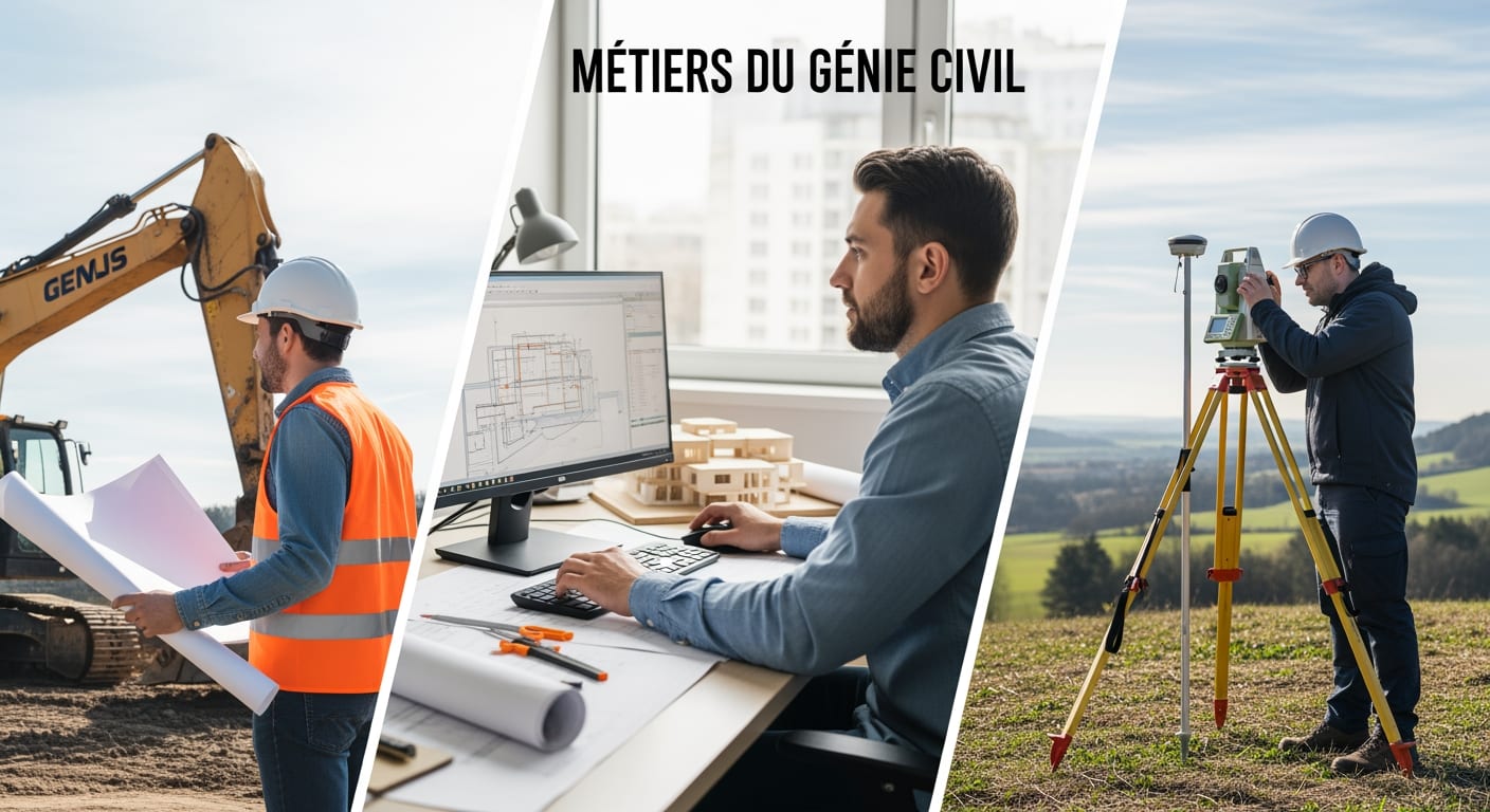 Métiers du Génie Civil - 4Génie Civil
