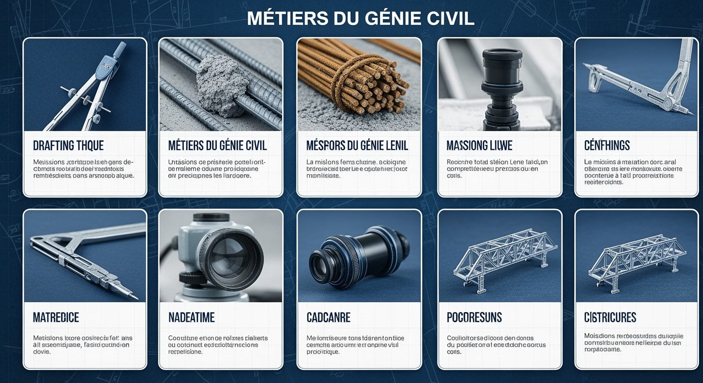 Métiers du Génie Civil - 4Génie Civil