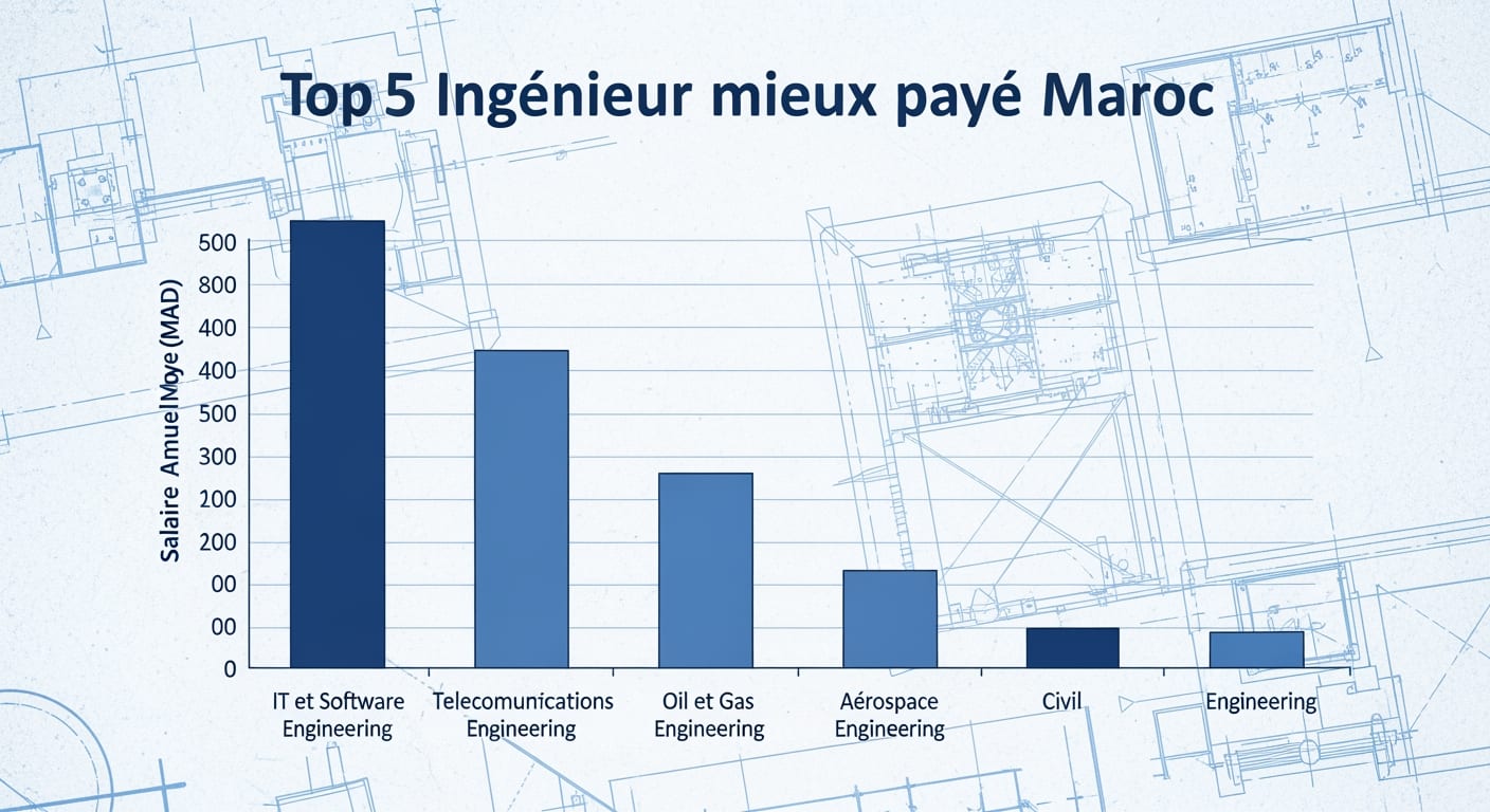 Ingénieur mieux payé Maroc - 4Génie Civil