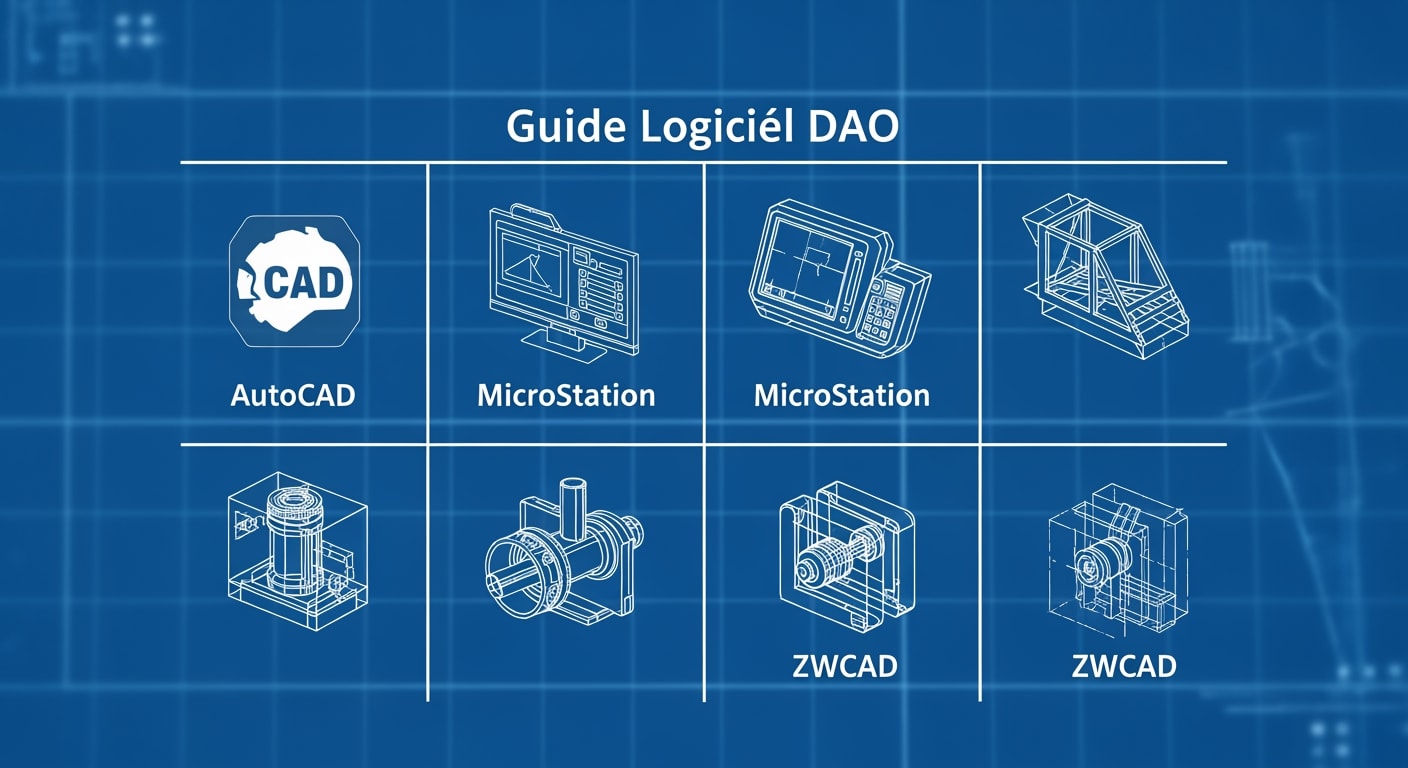 Logiciel DAO : Guide Complet pour Maîtriser la Conception Assistée par Ordinateur (2026) 2 Guide Logiciel DAO - 4Génie Civil