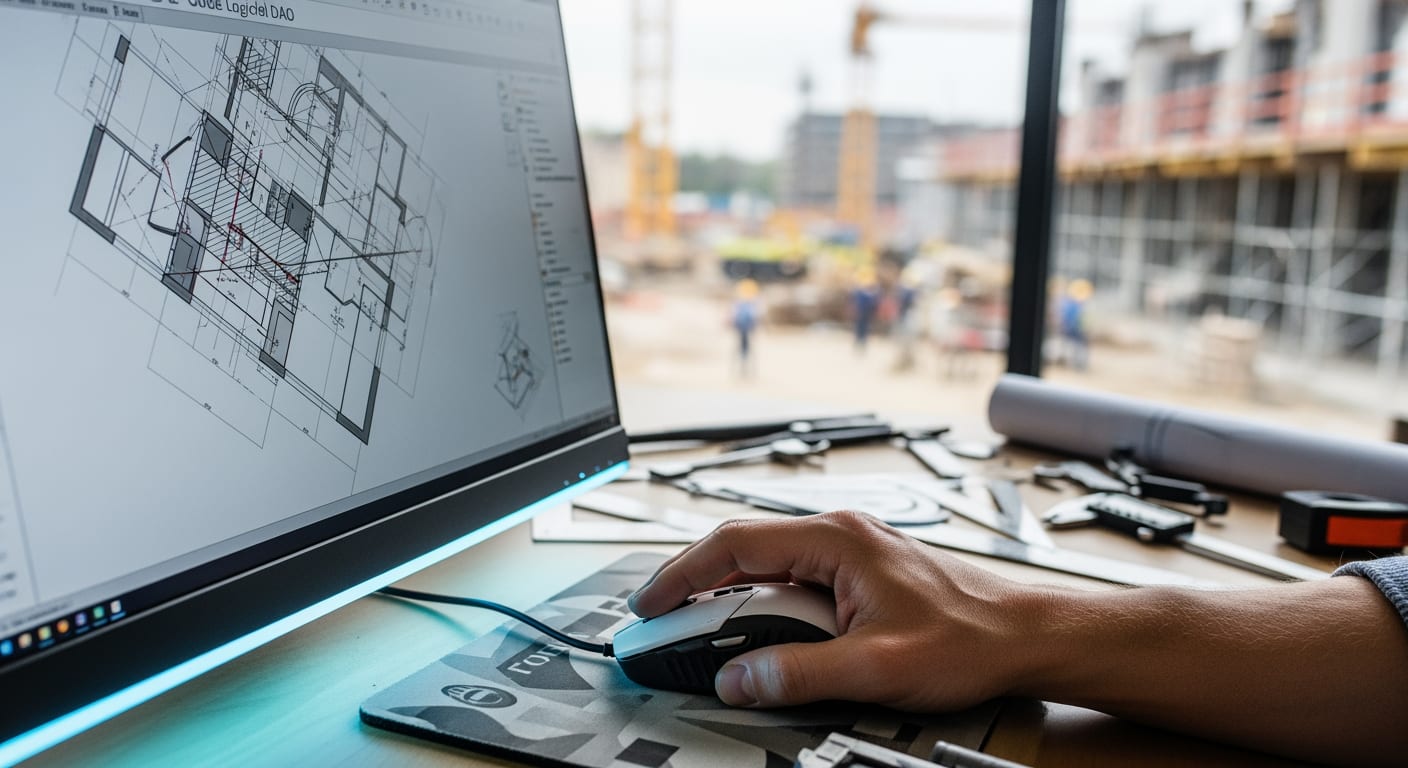 Logiciel DAO : Guide Complet pour Maîtriser la Conception Assistée par Ordinateur (2026) 3 Guide Logiciel DAO - 4Génie Civil