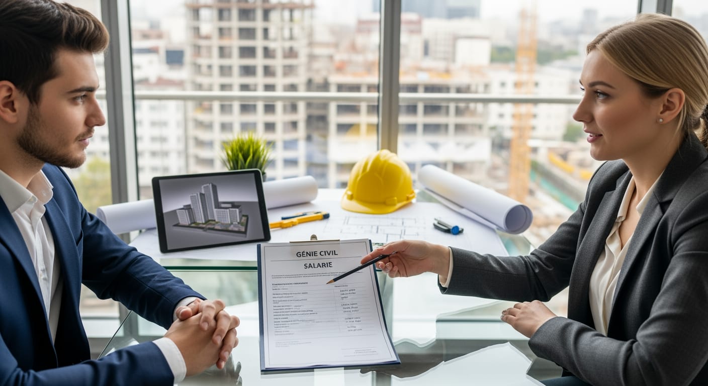 Génie civil salaire : Guide des Rémunérations au Maroc 2026 3 Génie civil salaire - 4Génie Civil