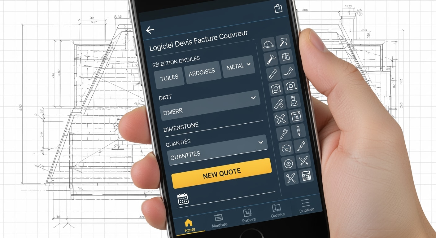 Logiciel devis facture couvreur - 4Génie Civil