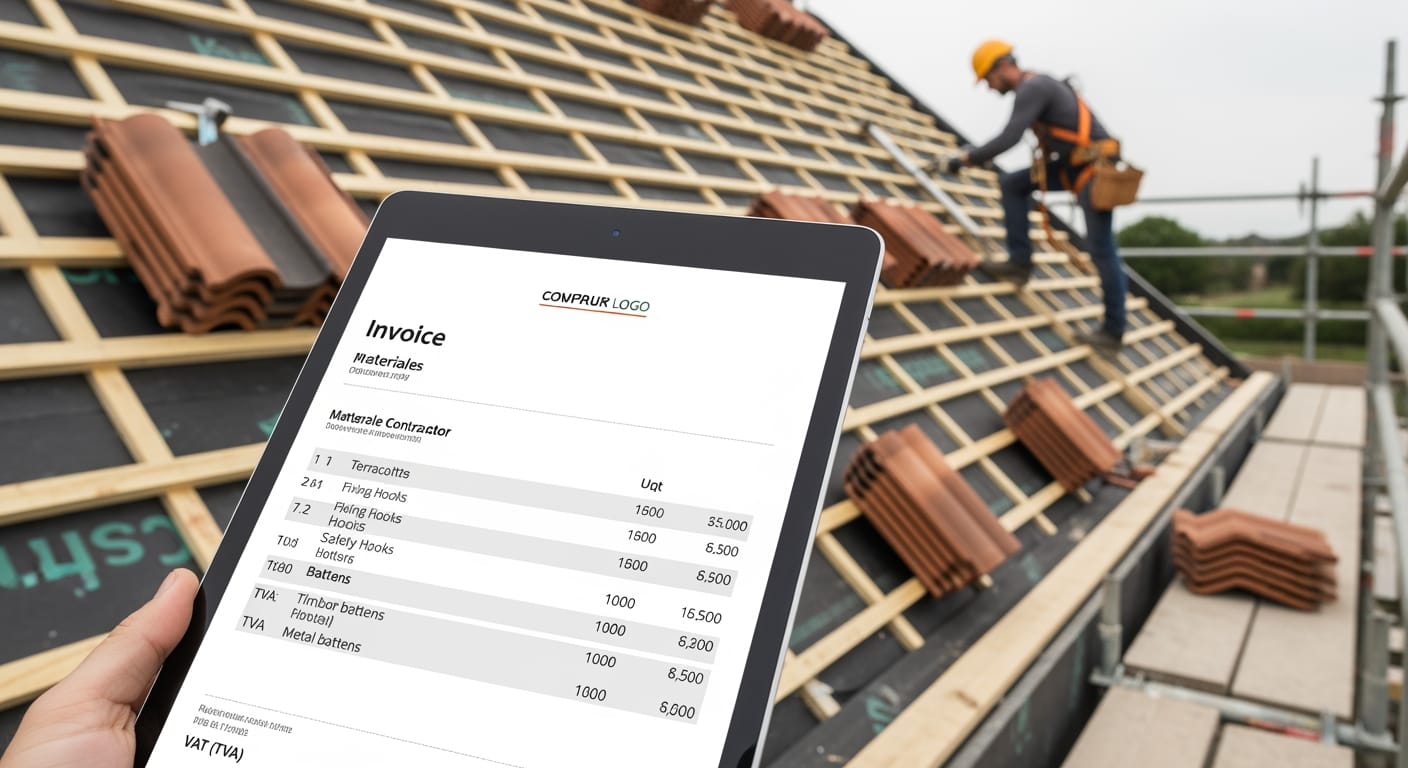 Logiciel devis facture couvreur - 4Génie Civil