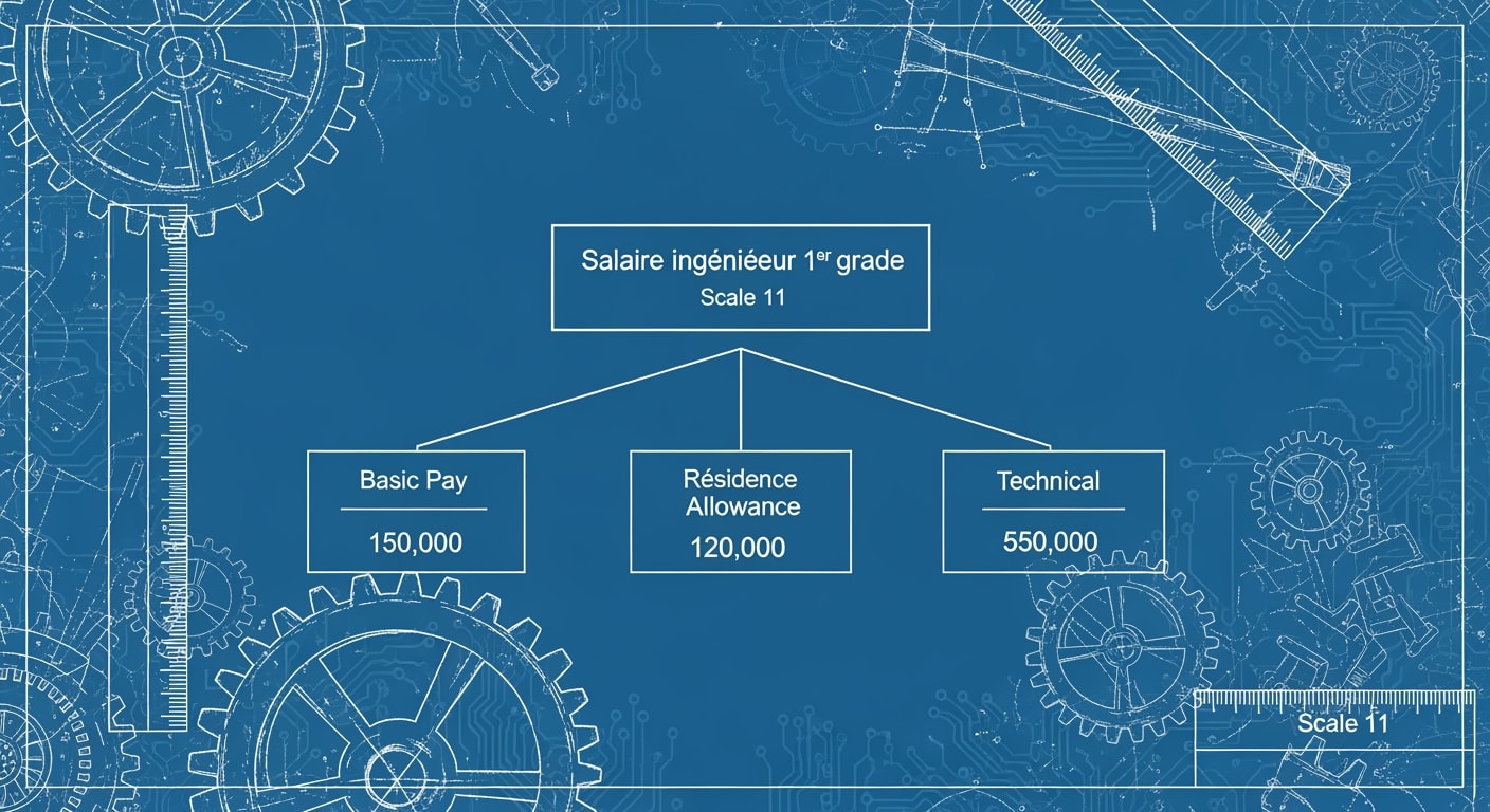 salaire ingénieur 1er grade Maroc - 4Génie Civil