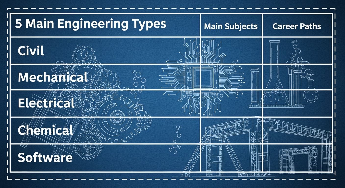 Tableau Comparatif Ingénierie civil-vs-meca-vs-elec