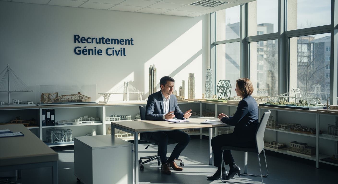 Recrutement en Génie Civil - 4Génie Civil