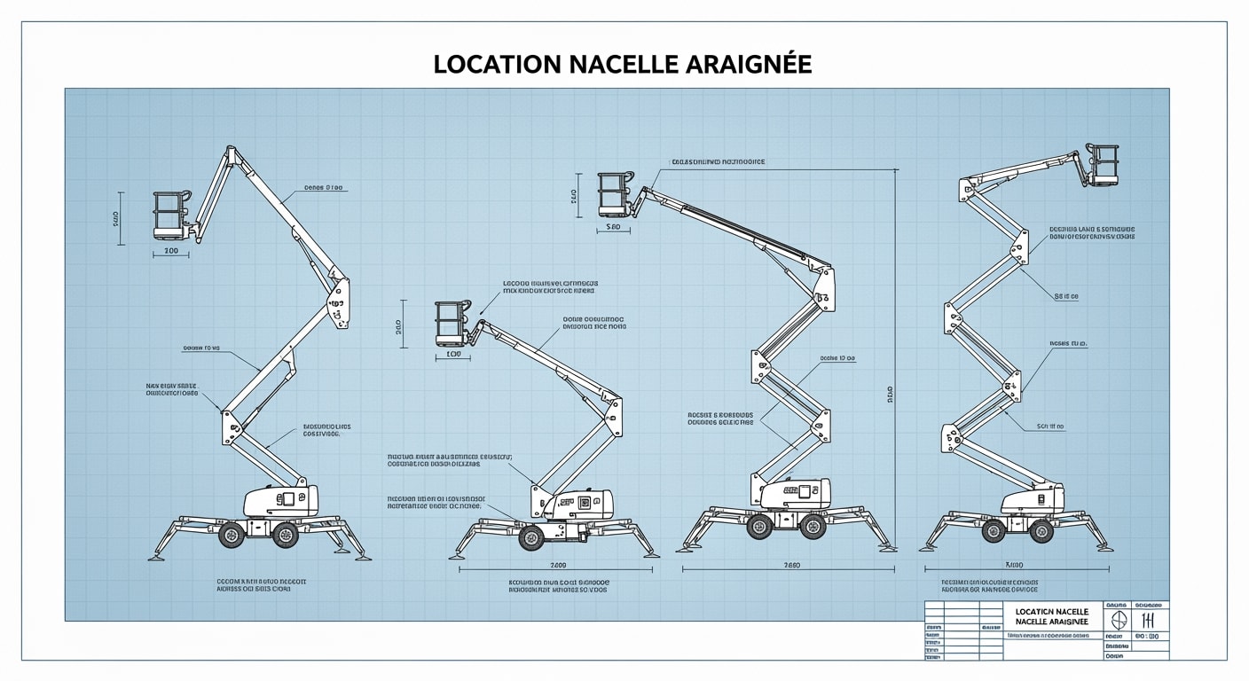 Location Nacelle Araignée - 4Génie Civil