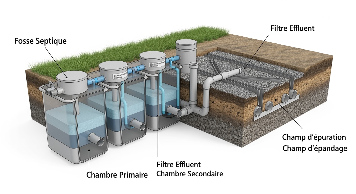 Entretien Fosse Septique - 4Génie Civil