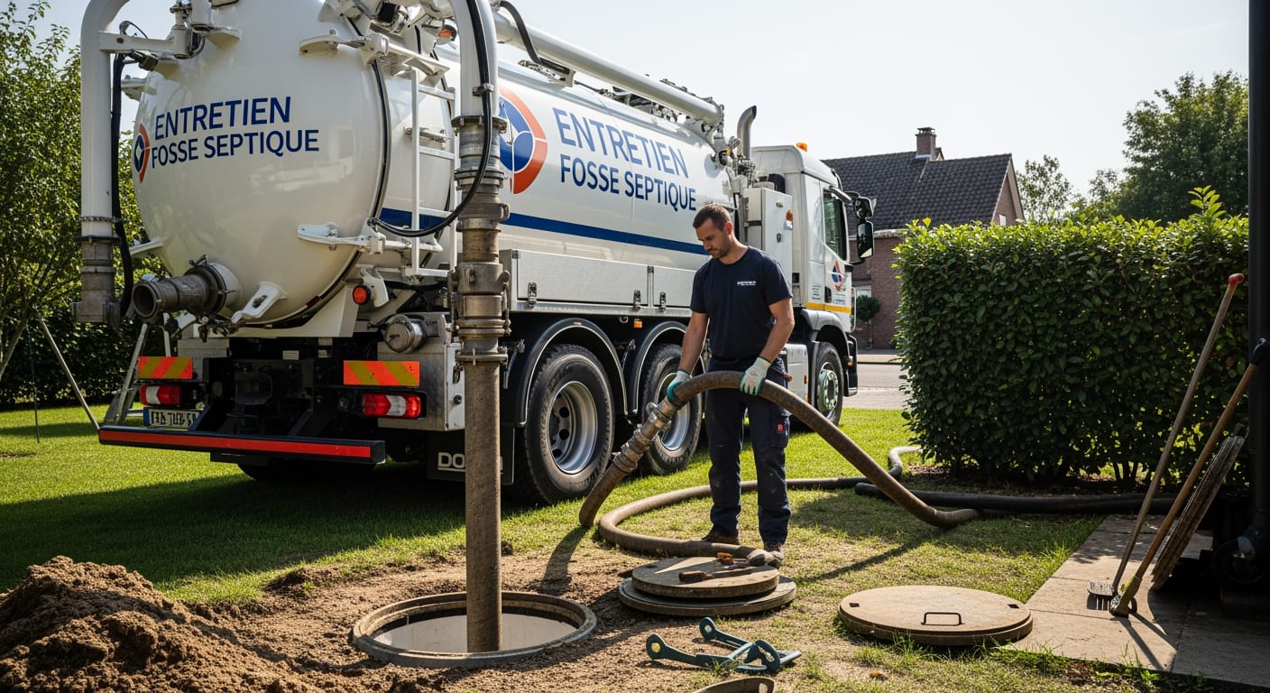 Entretien Fosse Septique - 4Génie Civil