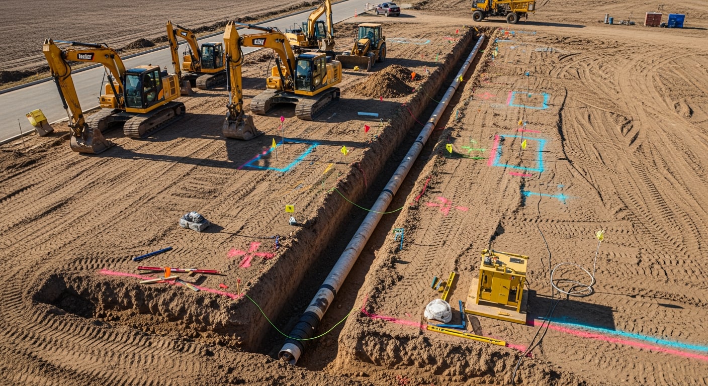 Devis Viabilisation Terrain : Guide Complet & Tarifs 2026 1 Devis Viabilisation Terrain - 4Génie Civil