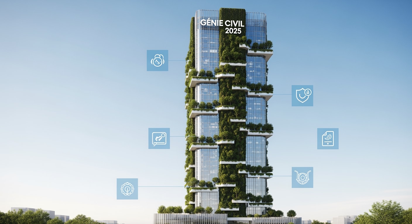 L'avenir du Génie Civil En 2026 : construction durable, BIM et innovations technologiques - 4Génie Civil