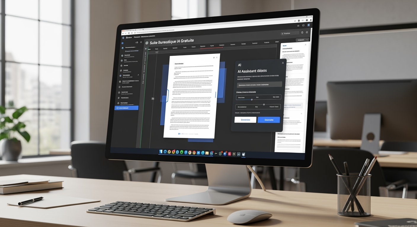 Suite Bureautique IA Gratuite 2026 - Alternative Office 4Génie Civil