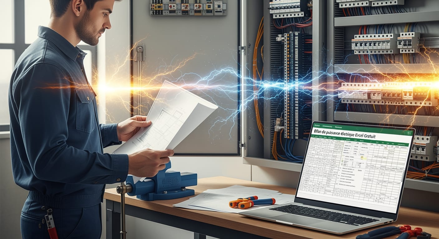 Bilan de Puissance Électrique Excel Gratuit - 2026 Bilan de puissance électrique Excel Gratuit - Guide 4Génie Civil