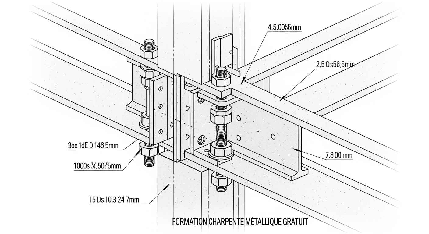 Formation Charpente Métallique : Conception et Calcul (Gratuit) (Update 2026) 2 Formation Charpente Métallique Gratuit - 4Génie Civil