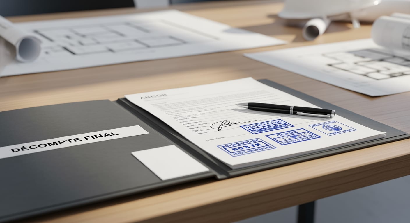 Modèle Décompte Final Décompte final modèle-pdf