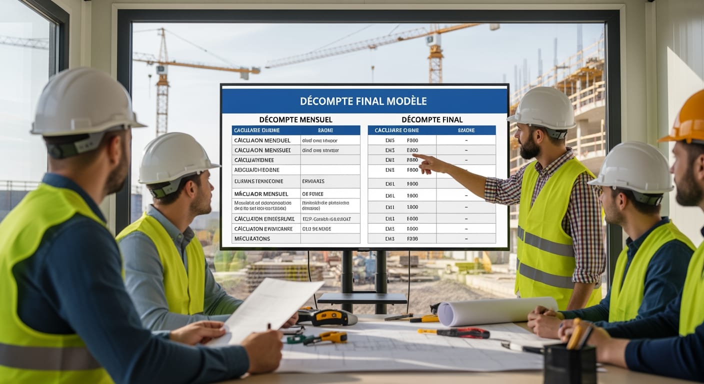 Gestion Financière Chantier mensuel-vs-final-decompte