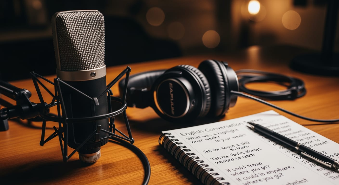 مفردات ممارسة التحدث بالإنجليزية