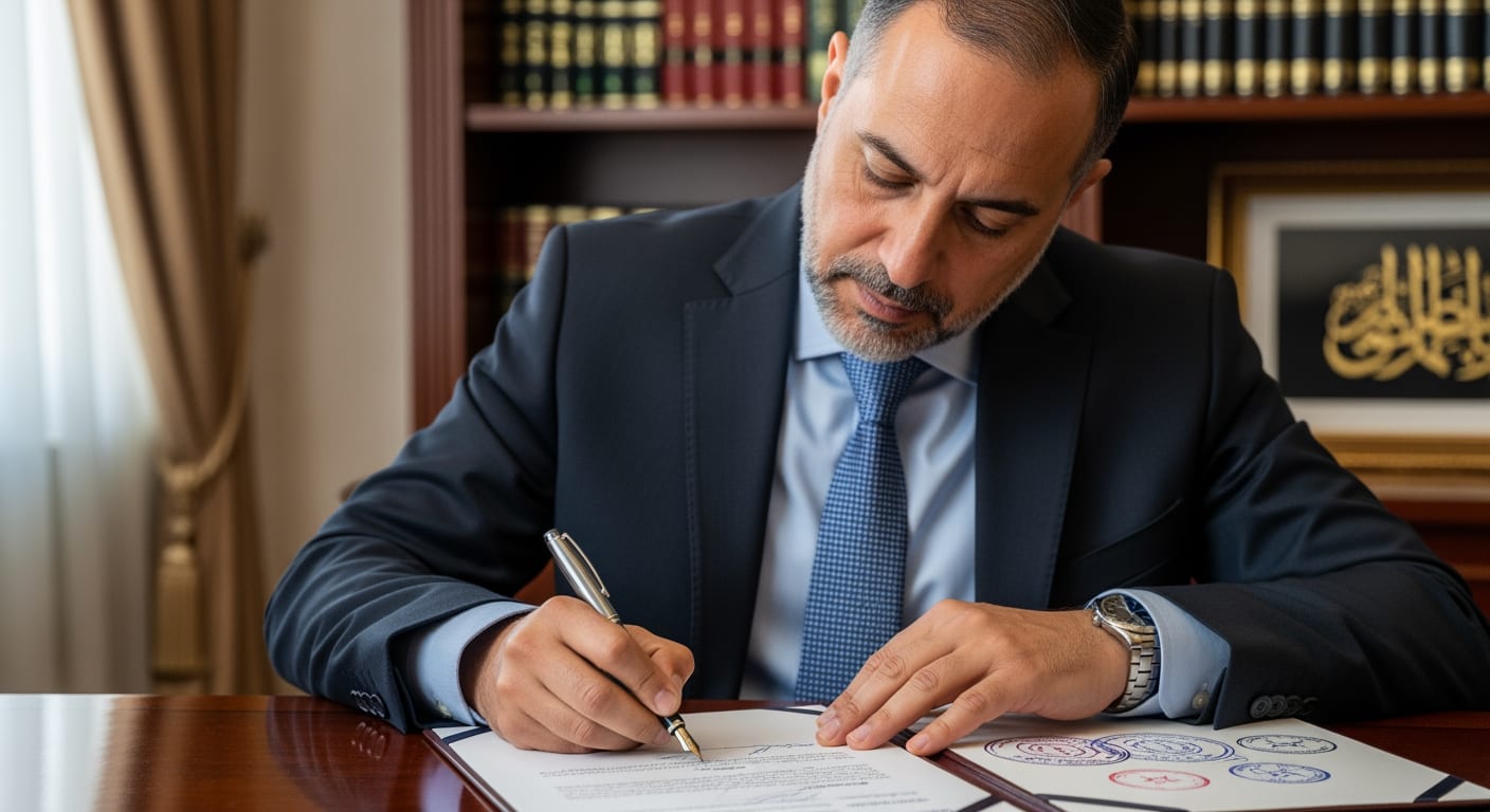 إجراءات وكالة خاصة بالحالة المدنية