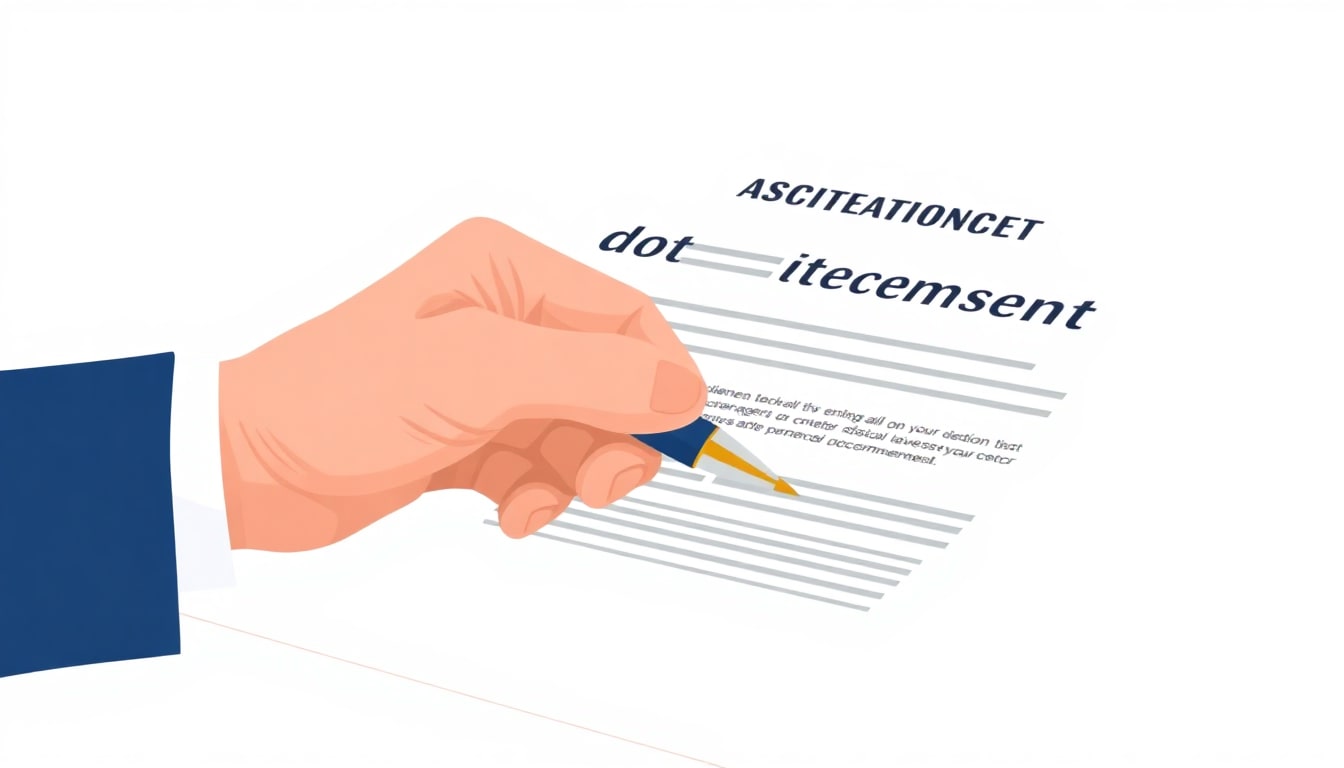 نموذج تعهد والتزام بالدفع - مرحلة المصادقة