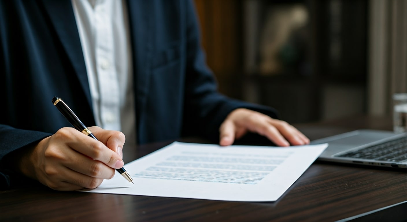 شهادة شهود - مرحلة التوقيع والمصادقة