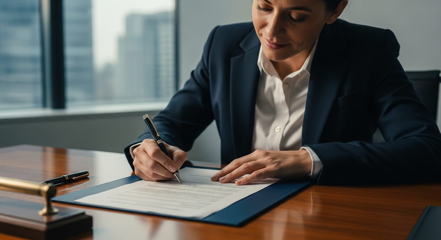 اعتراض - مرحلة التوقيع والمصادقة