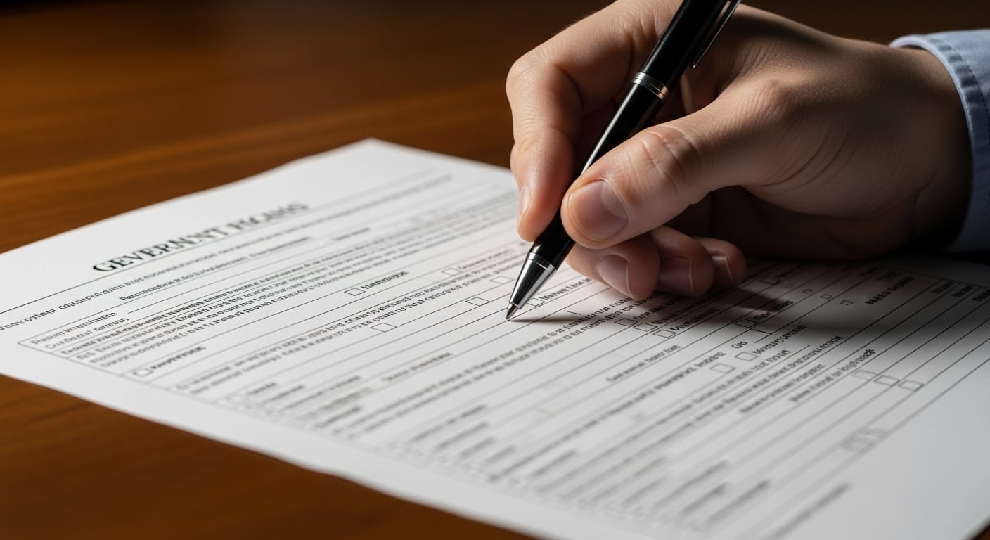 طلب تغيير الاسم الشخصي - مرحلة التوقيع والمصادقة