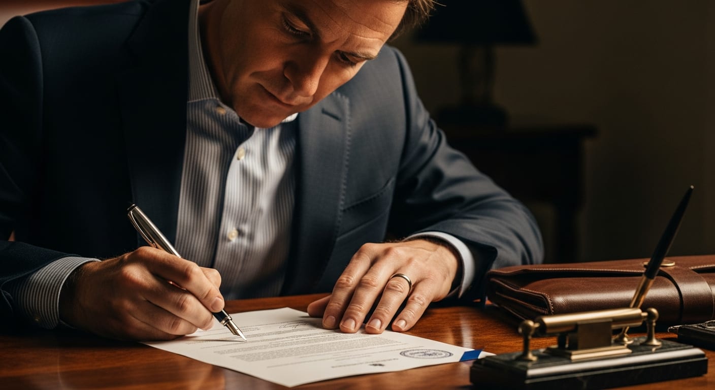 اشهاد حول استغلال ارض فلاحية سلالية - مرحلة التوقيع والمصادقة