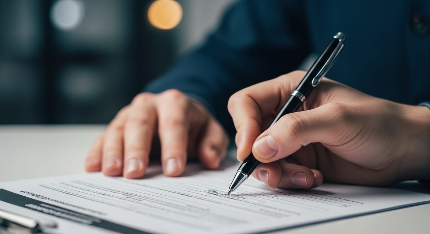 طلب عداد كهرباء - مرحلة التوقيع والمصادقة