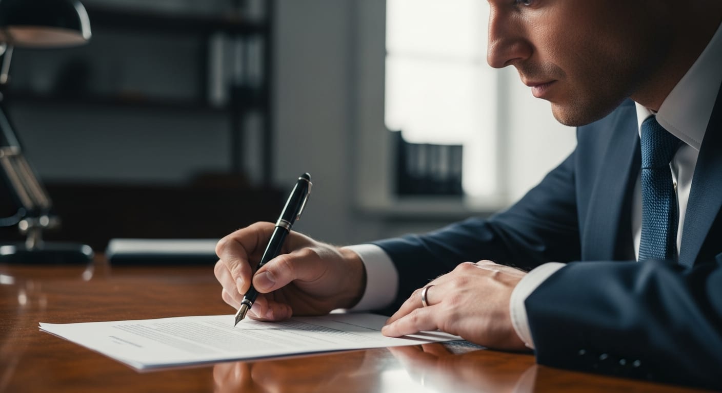 تقرير مالي - مرحلة التوقيع والمصادقة