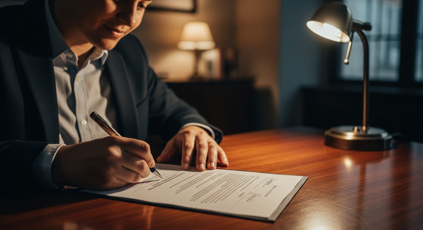 عقد تنازل pdf قانوني - مرحلة التوقيع والمصادقة