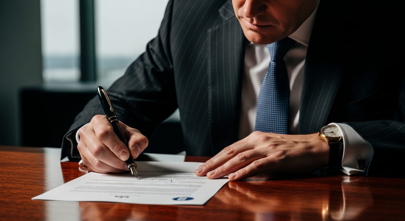 وكالة لسحب وثائق - مرحلة التوقيع والمصادقة