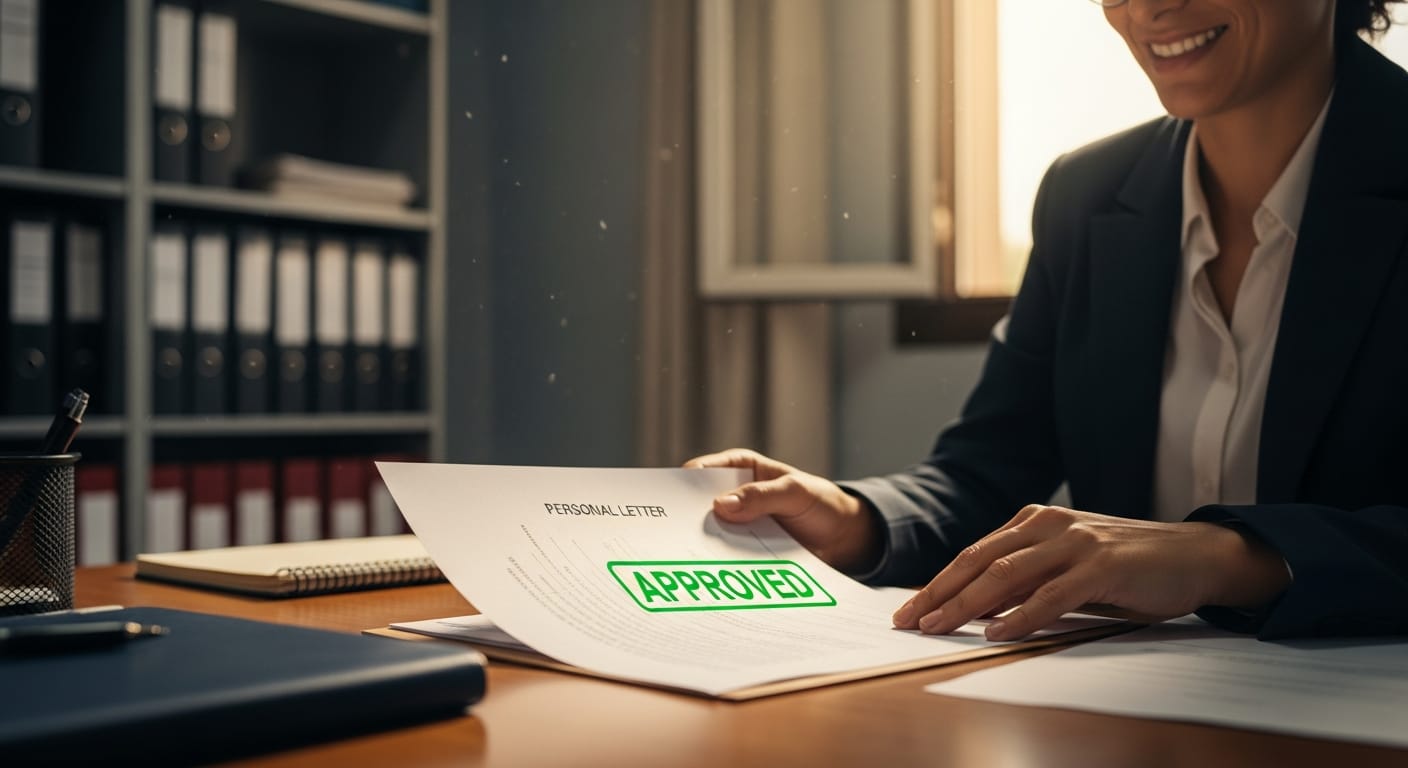 رسالة شخصية للمستوى السادس - إتمام الإجراء بنجاح