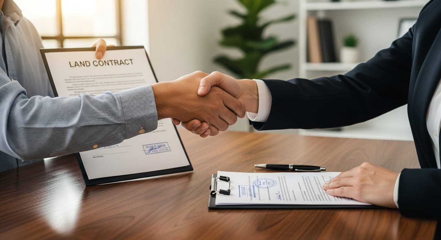 عقد بيع أرض في المغرب - إتمام الإجراء بنجاح