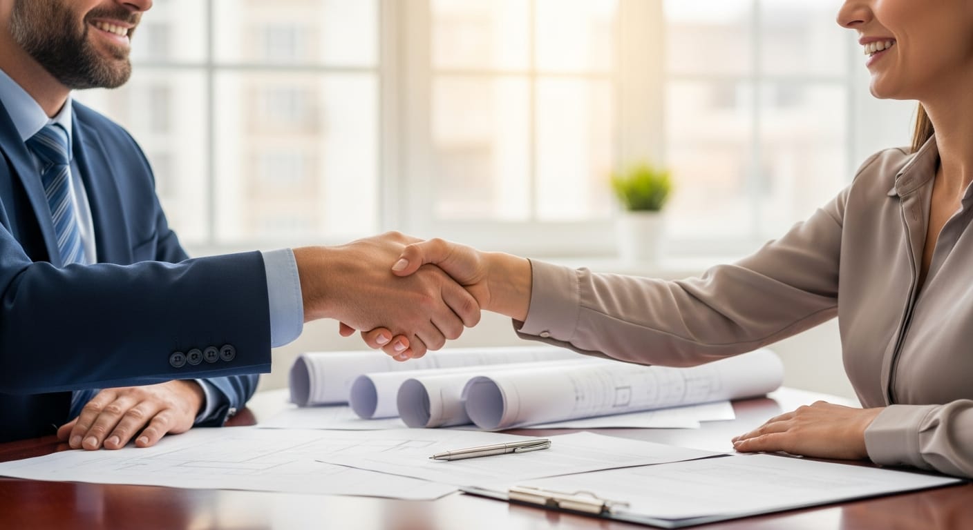عقد عمل بناء سكنى - إتمام الإجراء بنجاح