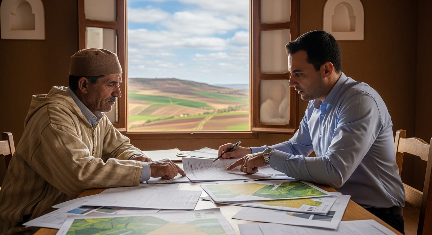 عقــــــد كراء قطعة أرضية فلاحية لاستغلالها مستودعا للرمال - نظرة عامة للإجراء