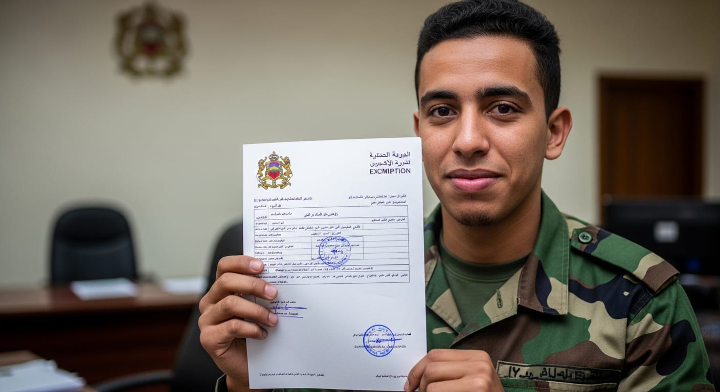 طلب الإعفاء من الخدمة العسكرية - إتمام الإجراء بنجاح