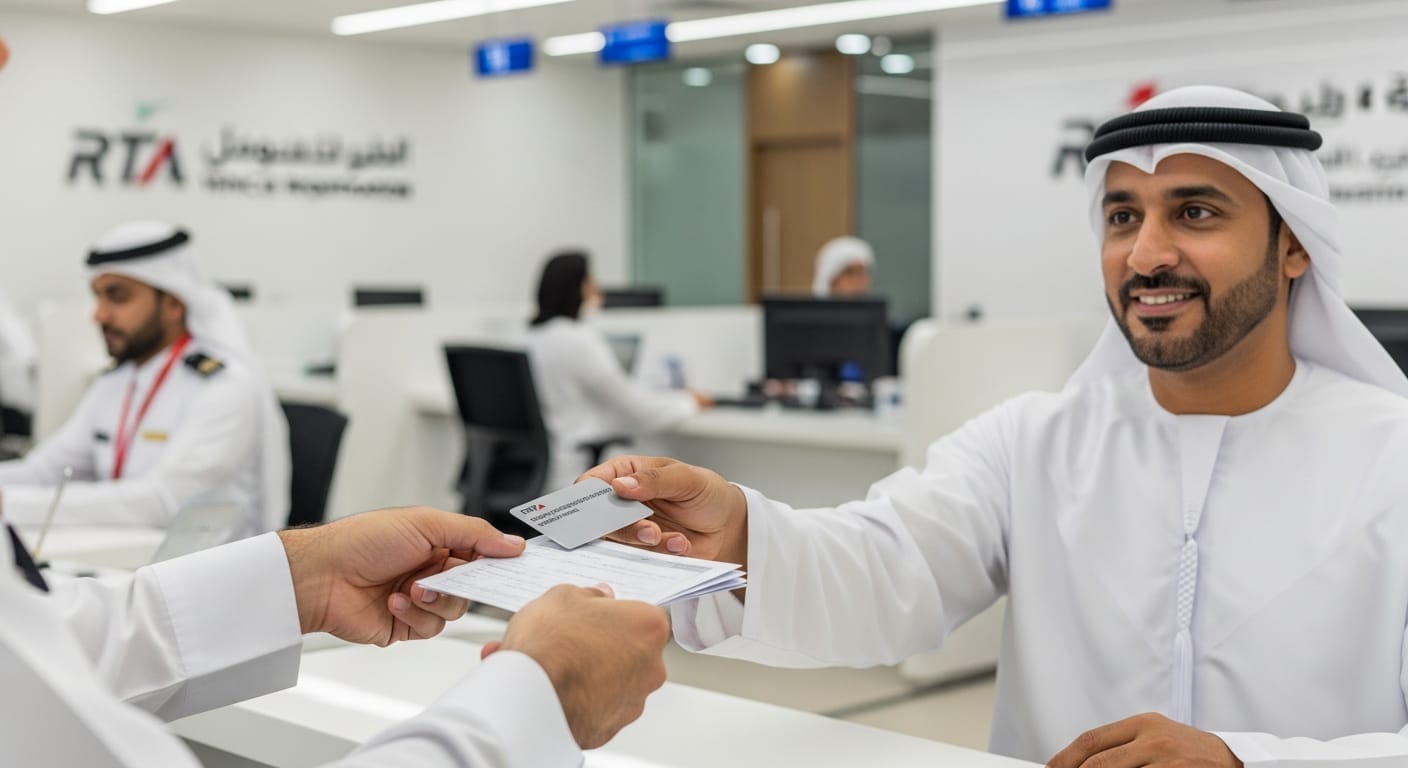 تجديد ملكية السيارة في الإمارات - إتمام الإجراء بنجاح تجديد ملكية السيارة في الإمارات - إتمام الإجراء بنجاح