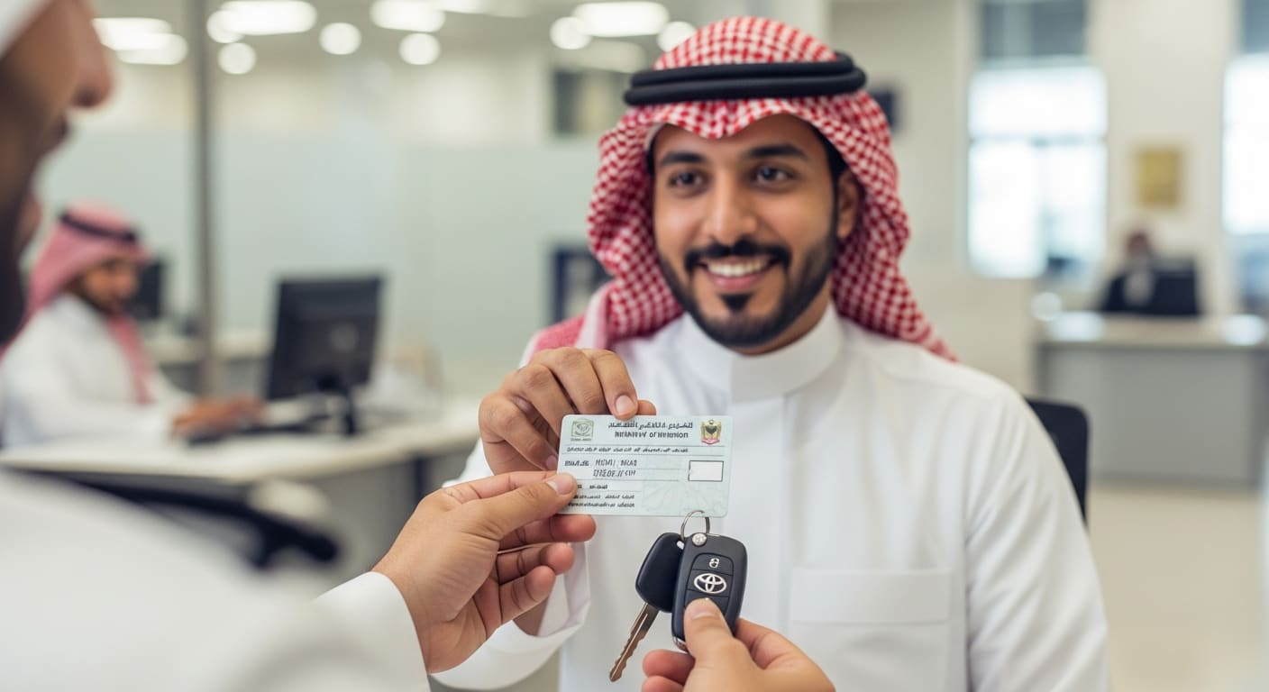 دليل نقل ملكية السيارة في السعودية - إتمام الإجراء بنجاح