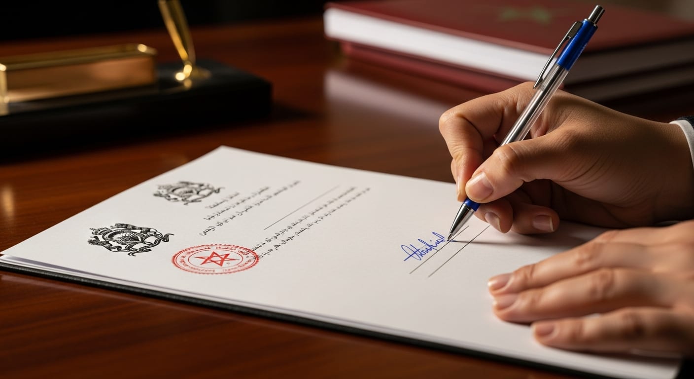 أفضل عقد تأسيس شركة مترجم - مرحلة التوقيع والمصادقة