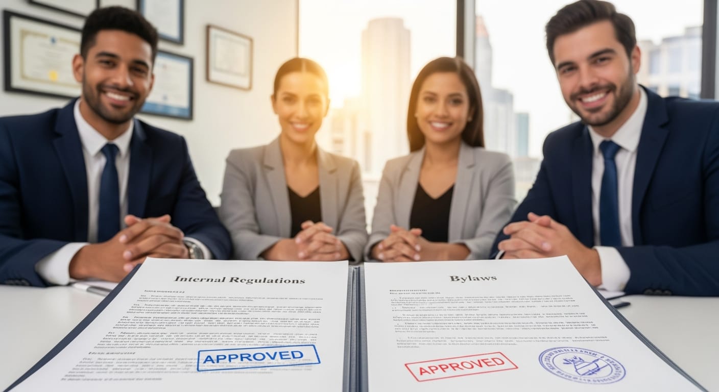 القانون الداخلي للجمعية - إتمام الإجراء بنجاح