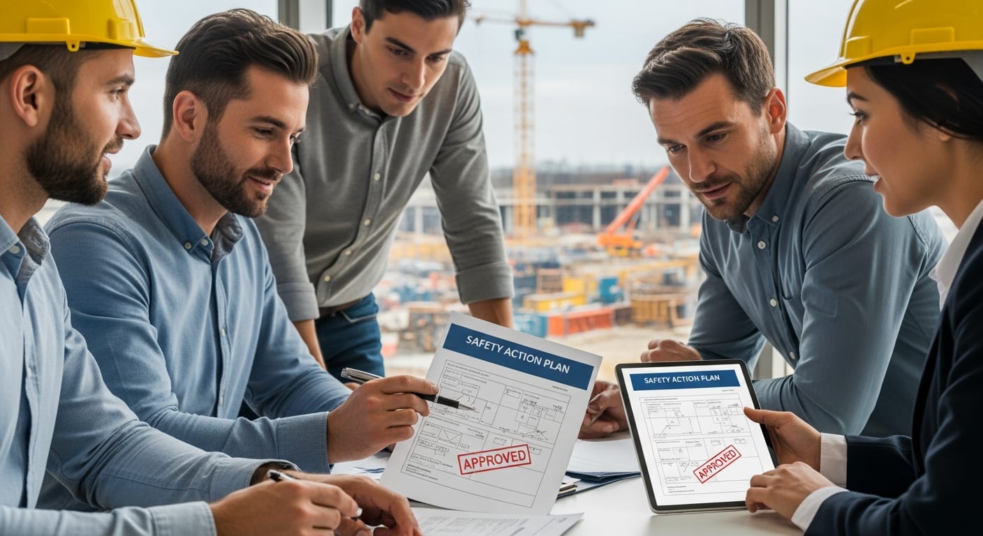 Plan d'action de sécurité - إتمام الإجراء بنجاح